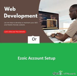 WordPress Website Development or EzoicSetup